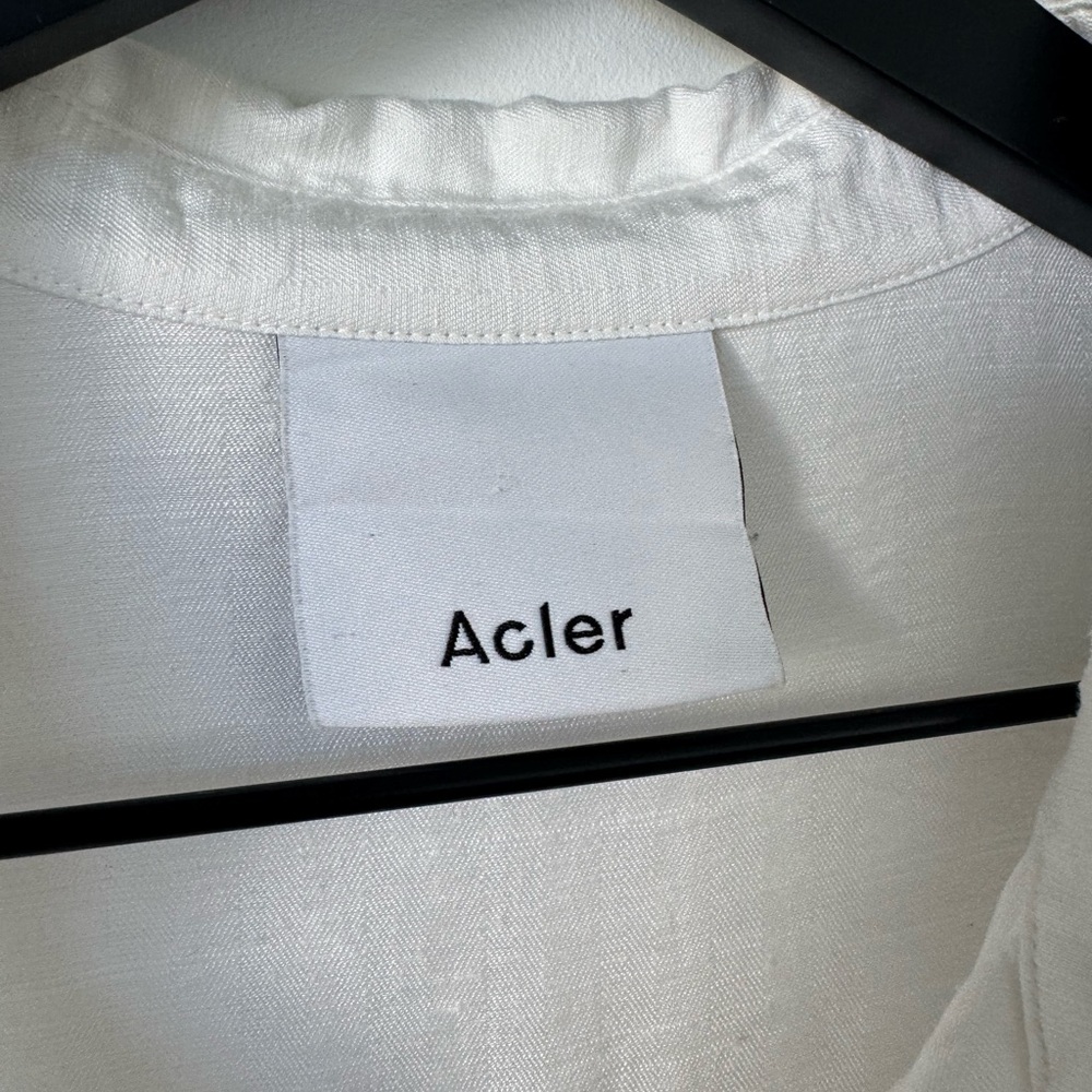 Acler Sherwood Dress in White - Size S - Picture 3 of 13